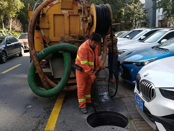 桂东排污管道清淤