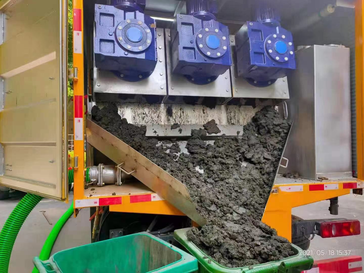 桂东化粪池清掏城市维护站-泥浆净化干湿分离处理